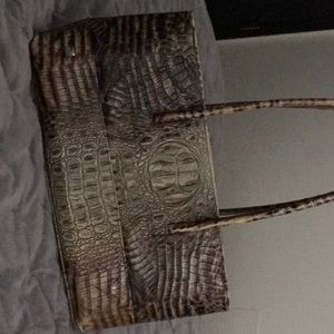 Besso snake skin purse